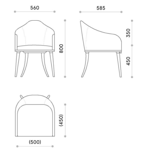 Raya dining chair